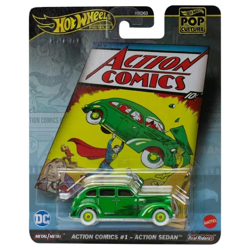 Hot Wheels Premium Diecast Cars Assorted Pop Culture