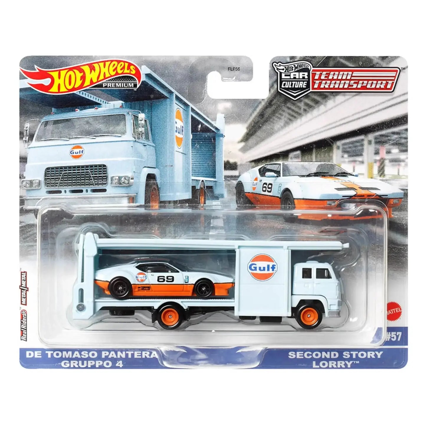 Hot Wheels Team Transports Assorted 1:64 - Planet N Toys