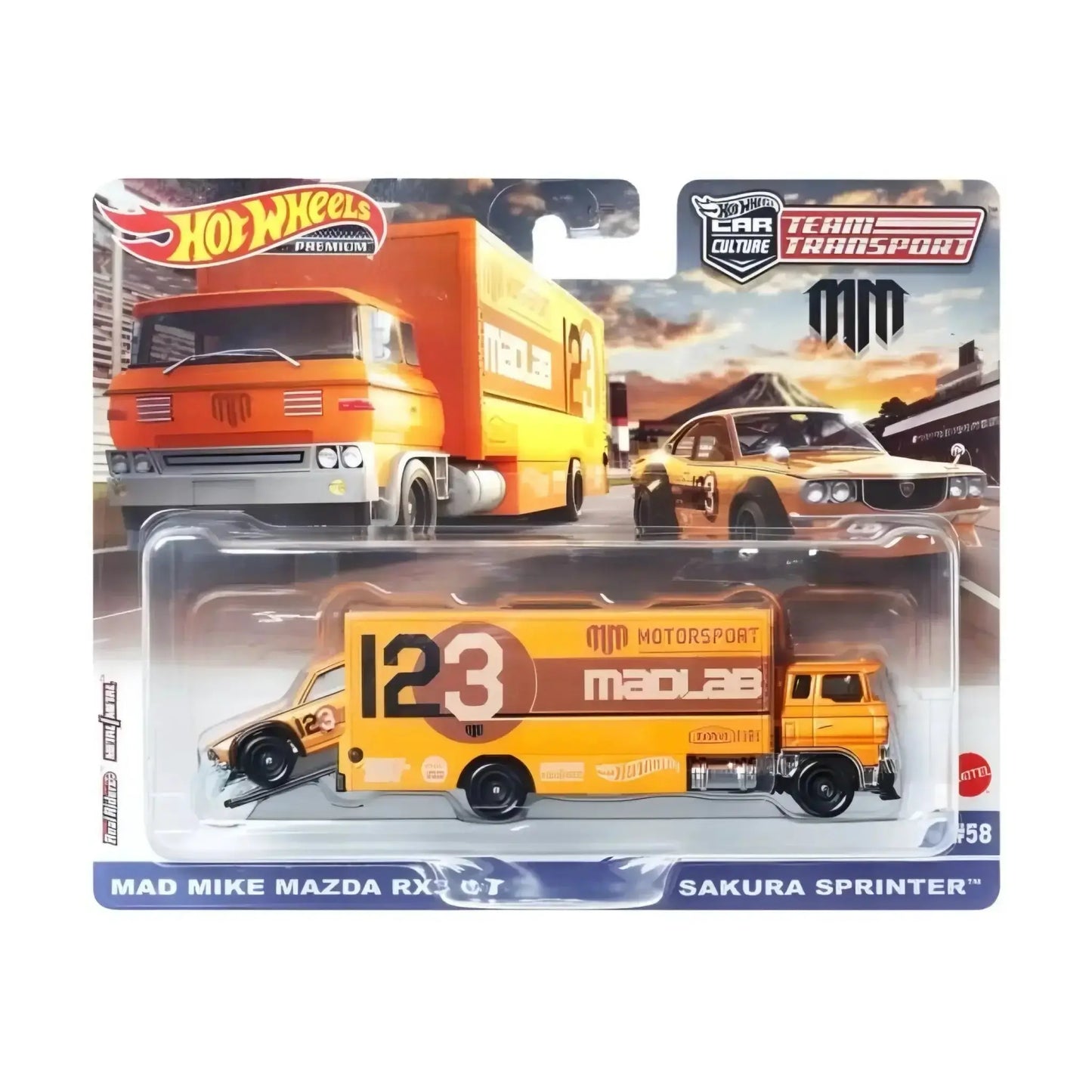 Hot Wheels Team Transports Assorted 1:64 - Planet N Toys