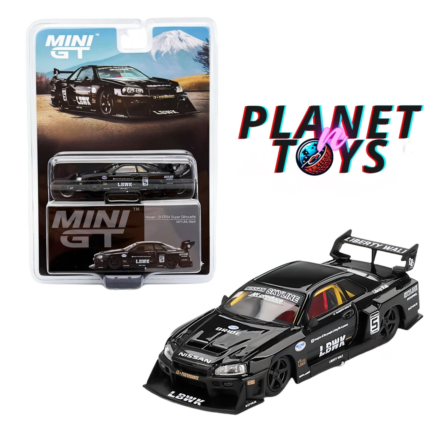 Mini GT 1:64 Assorted Models Diecast Cars