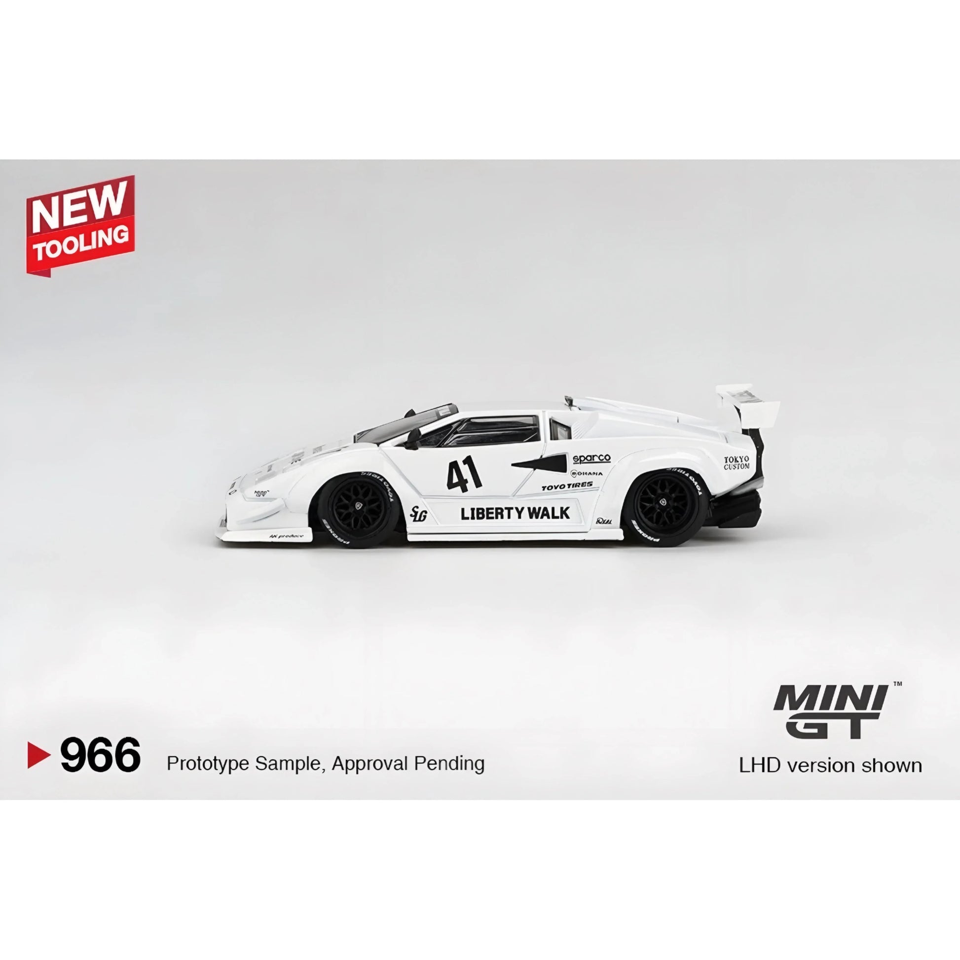 Lamborghini Countach 1:64 Diecast Model LB-WORKS Limited Tokyo Auto Salon - ToylandEU
