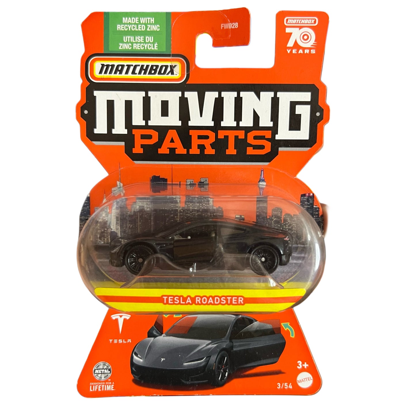 Matchbox Moving Parts Assorted Diecast Cars With Opening Doors
