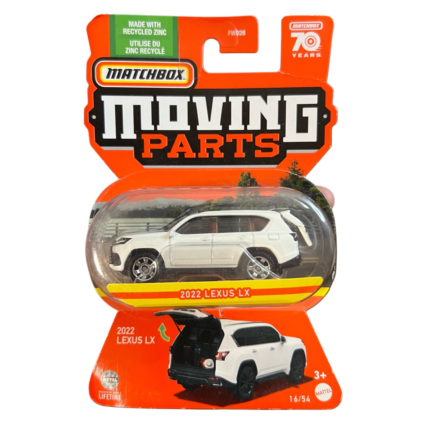 Matchbox Moving Parts Assorted Diecast Cars With Opening Doors