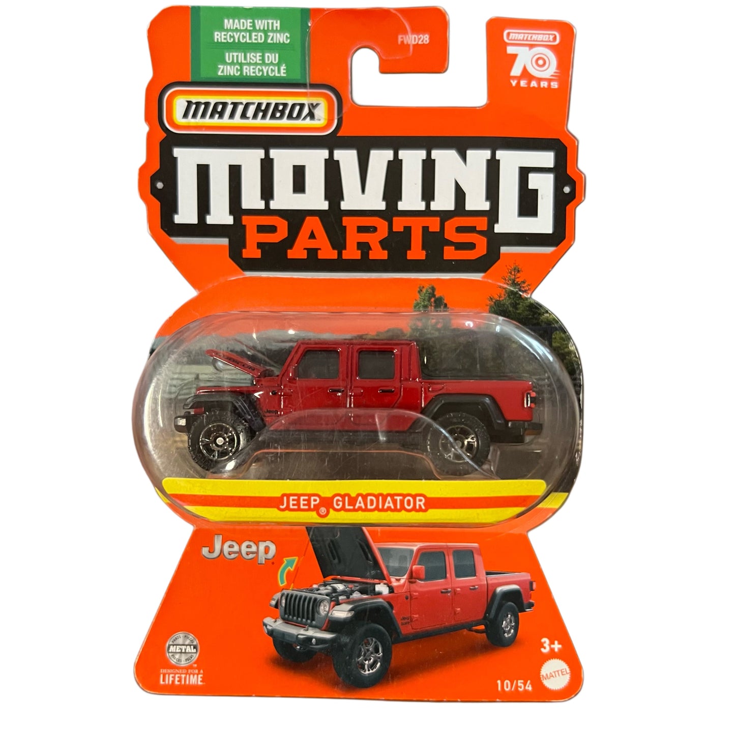 Matchbox Moving Parts Assorted Diecast Cars With Opening Doors