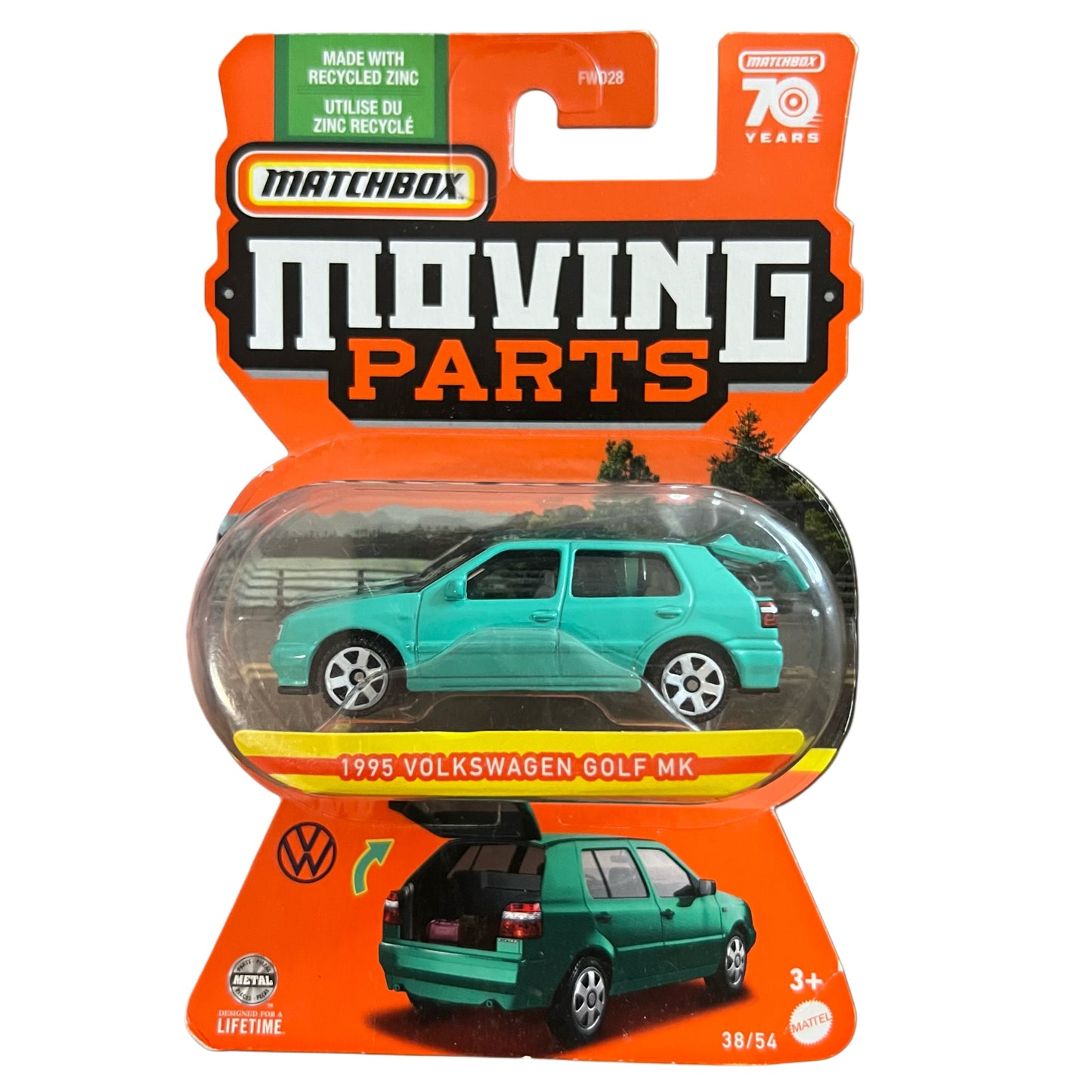 Matchbox Moving Parts Assorted Diecast Cars With Opening Doors