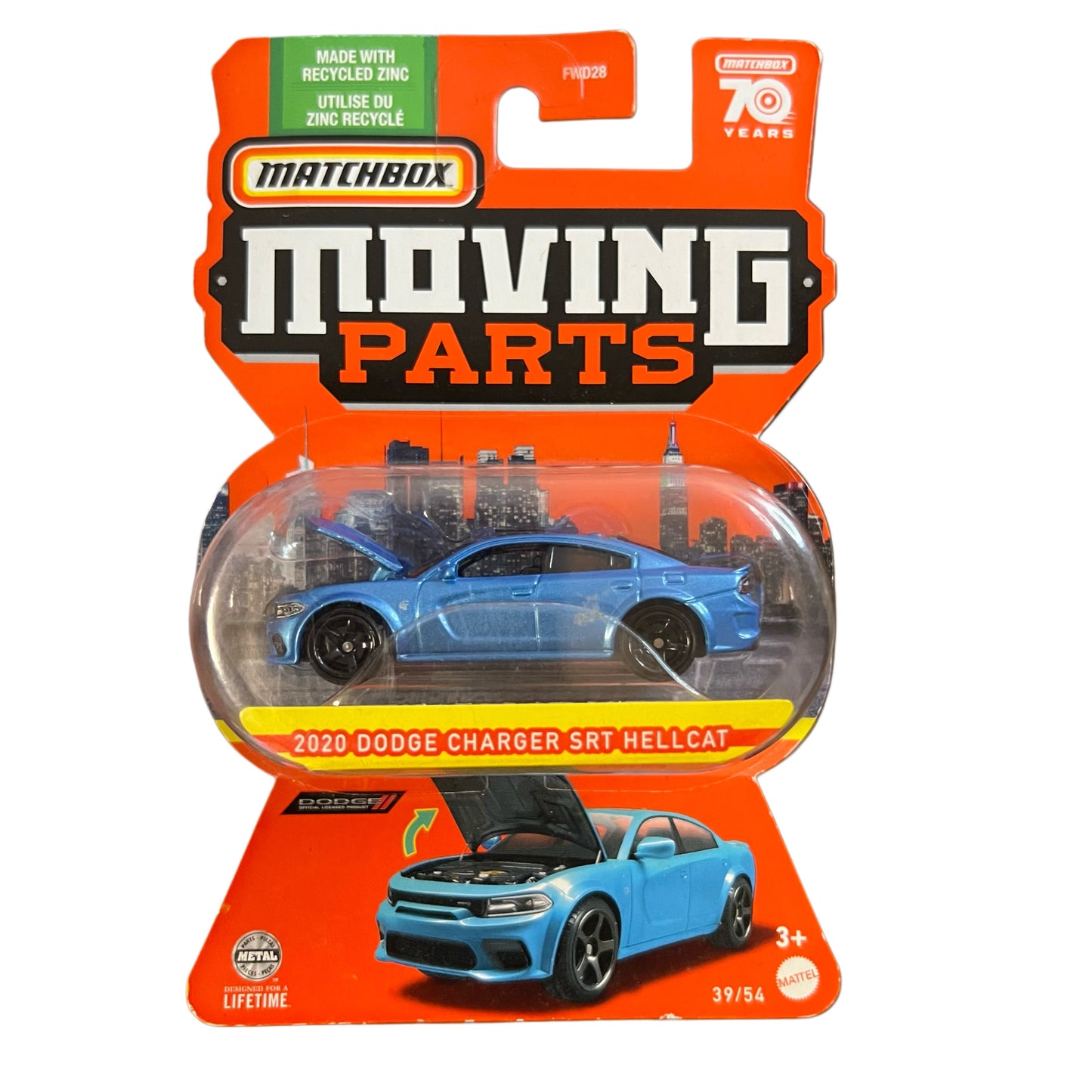 Matchbox Moving Parts Assorted Diecast Cars With Opening Doors