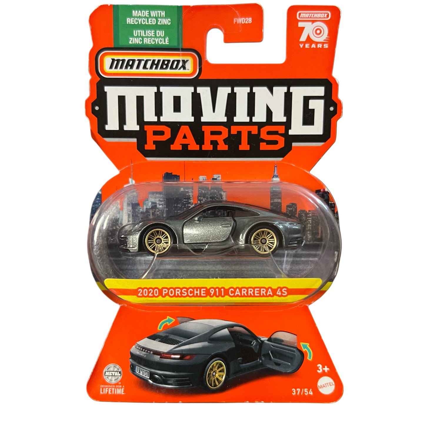 Matchbox Moving Parts Assorted Diecast Cars With Opening Doors