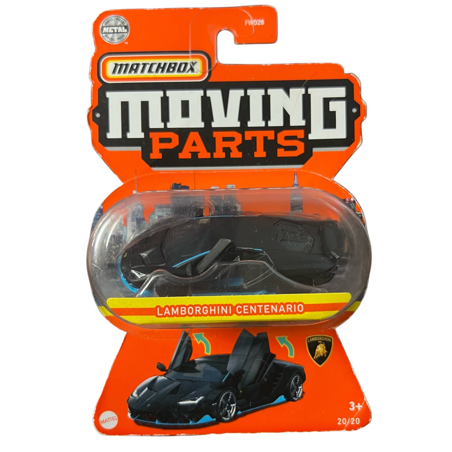 Matchbox Moving Parts Assorted Diecast Cars With Opening Doors