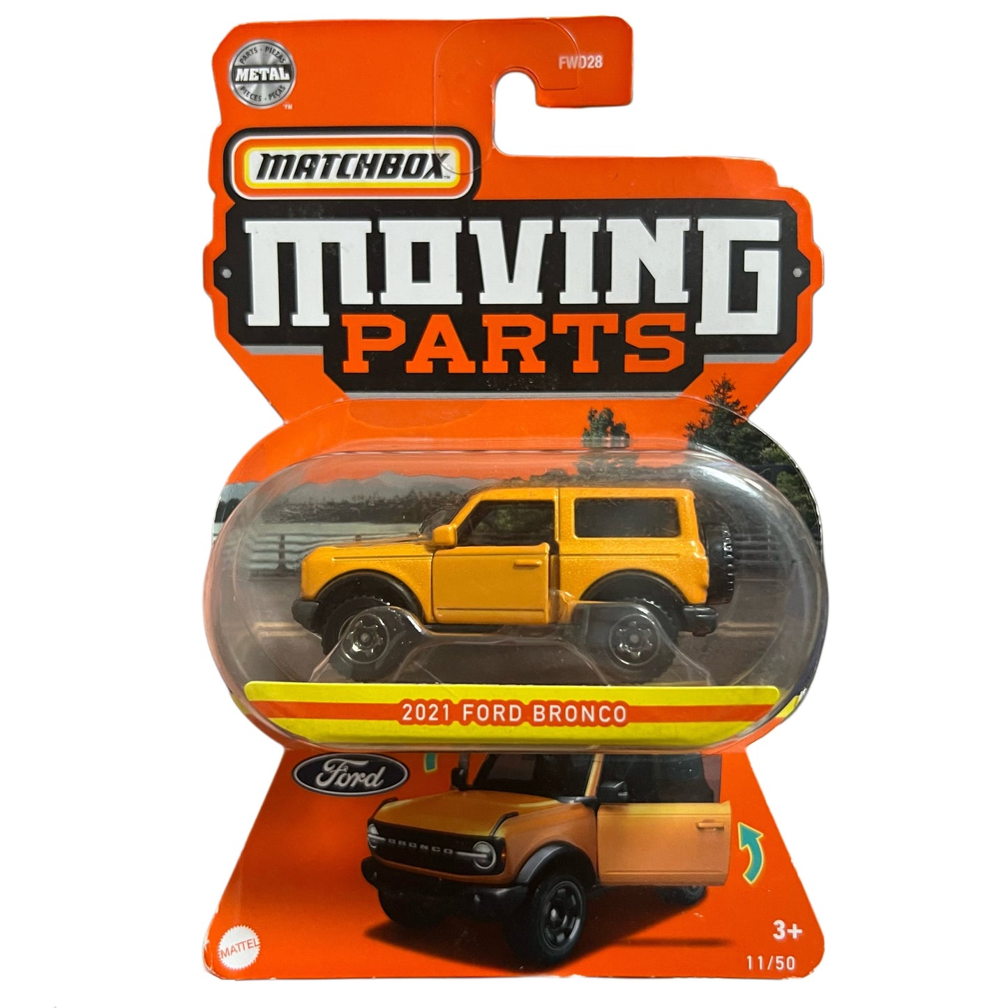 Matchbox Moving Parts Assorted Diecast Cars With Opening Doors