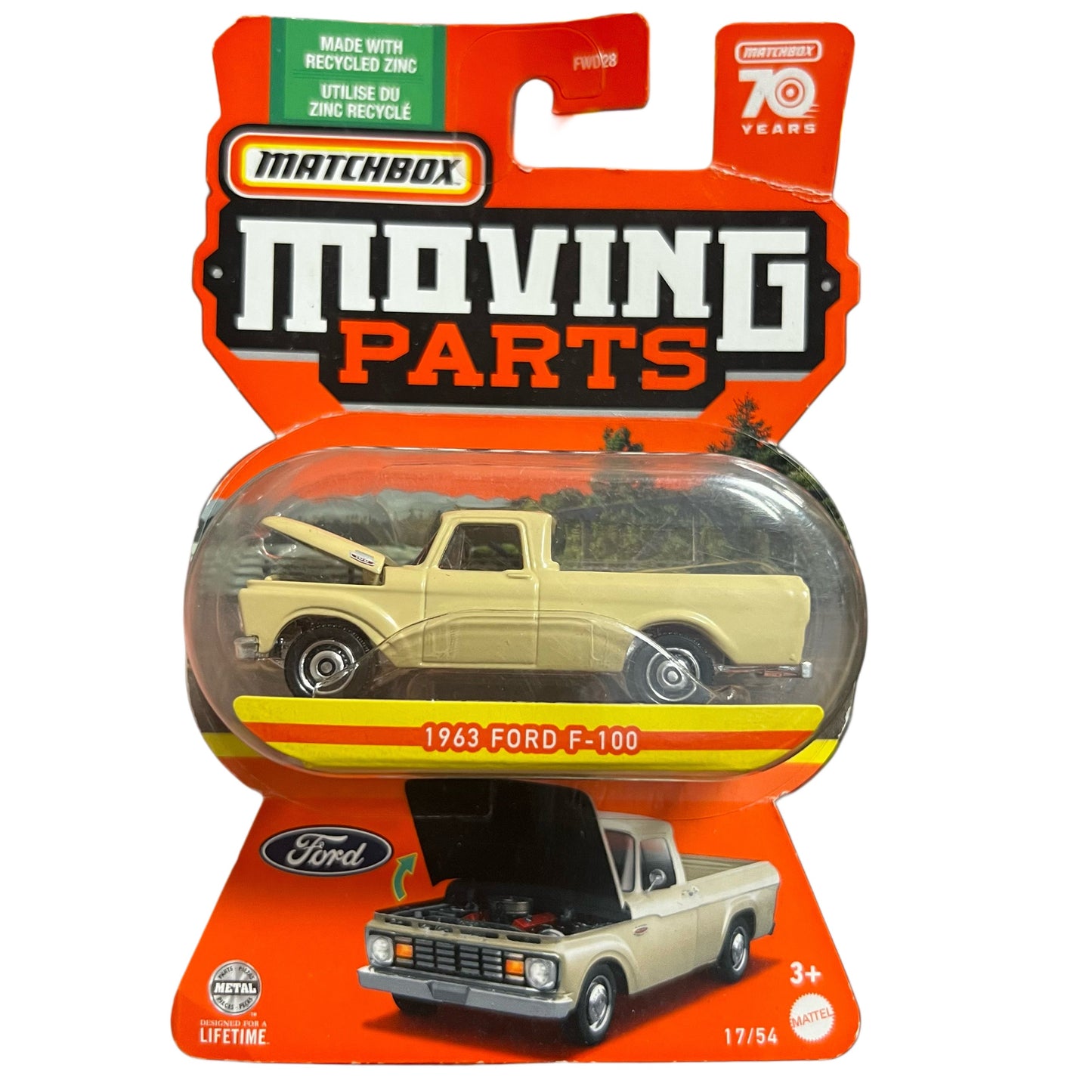 Matchbox Moving Parts Assorted Diecast Cars With Opening Doors