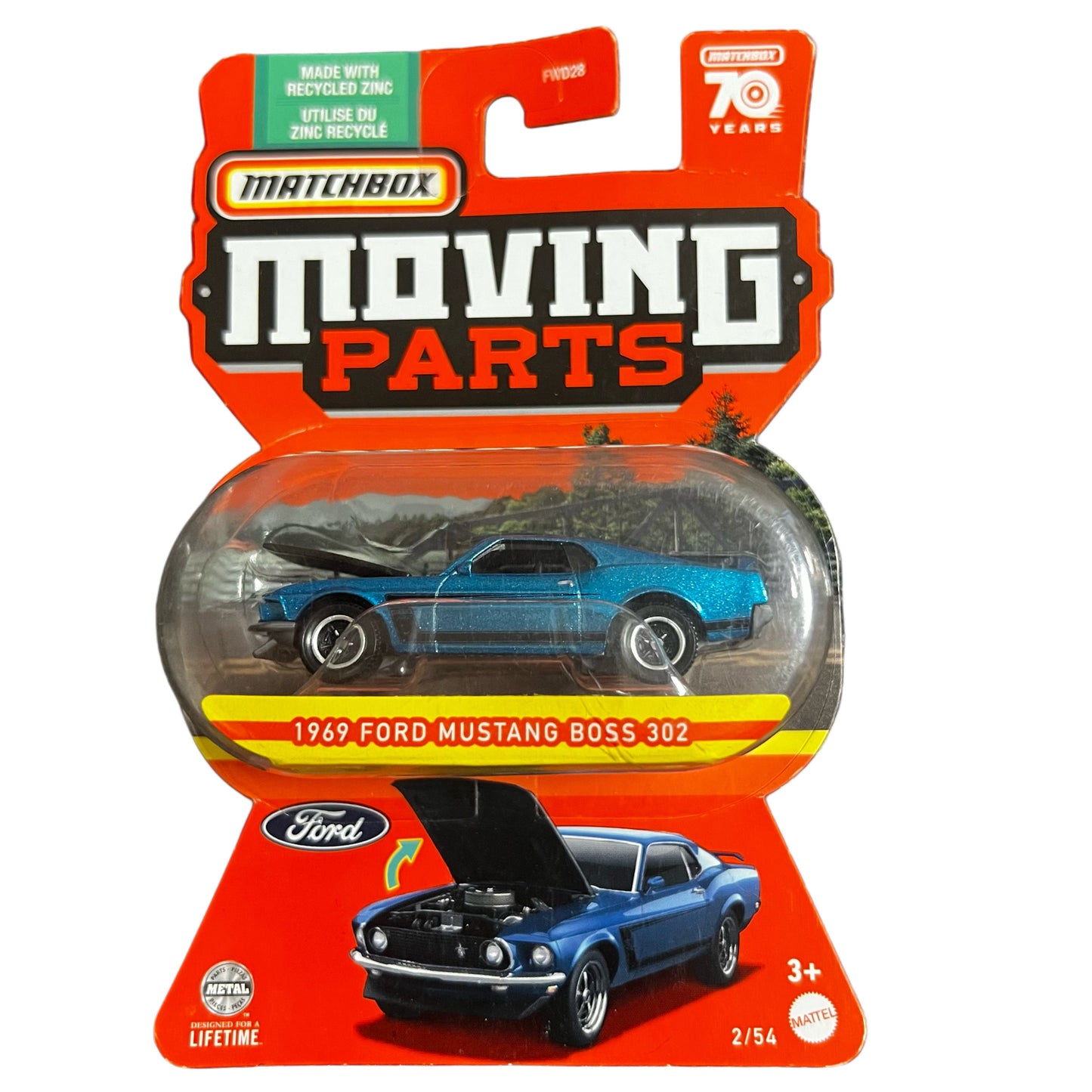Matchbox Moving Parts Assorted Diecast Cars With Opening Doors