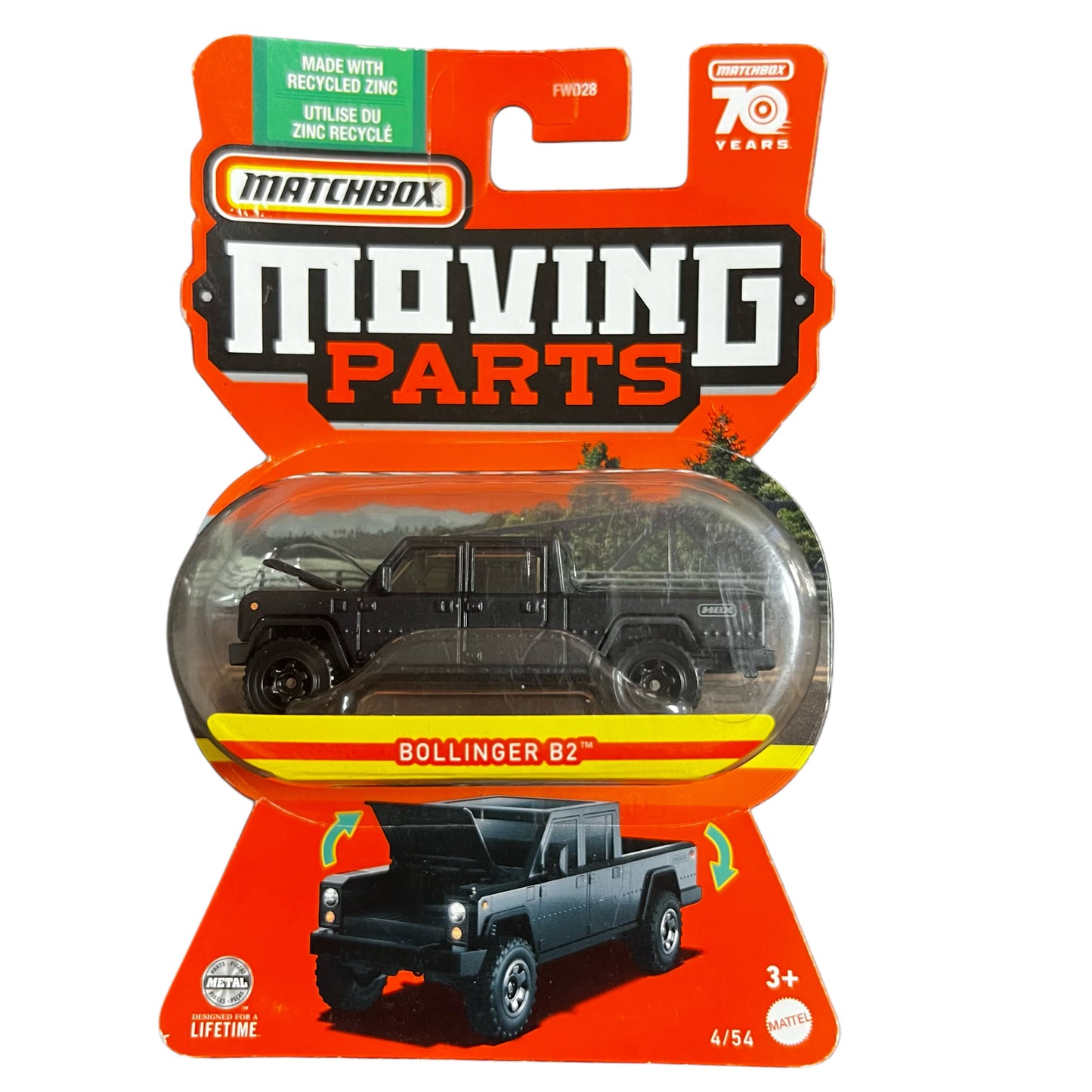 Matchbox Moving Parts Assorted Diecast Cars With Opening Doors