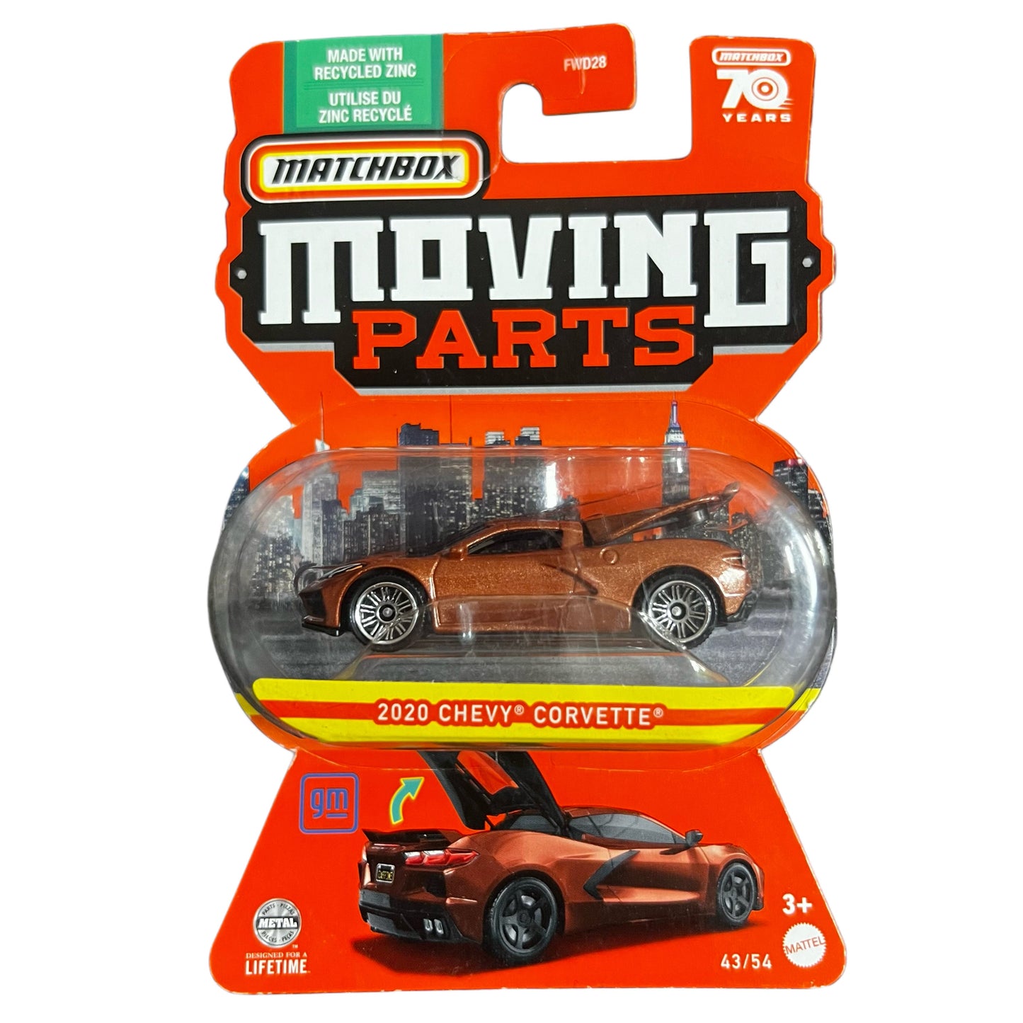 Matchbox Moving Parts Assorted Diecast Cars With Opening Doors