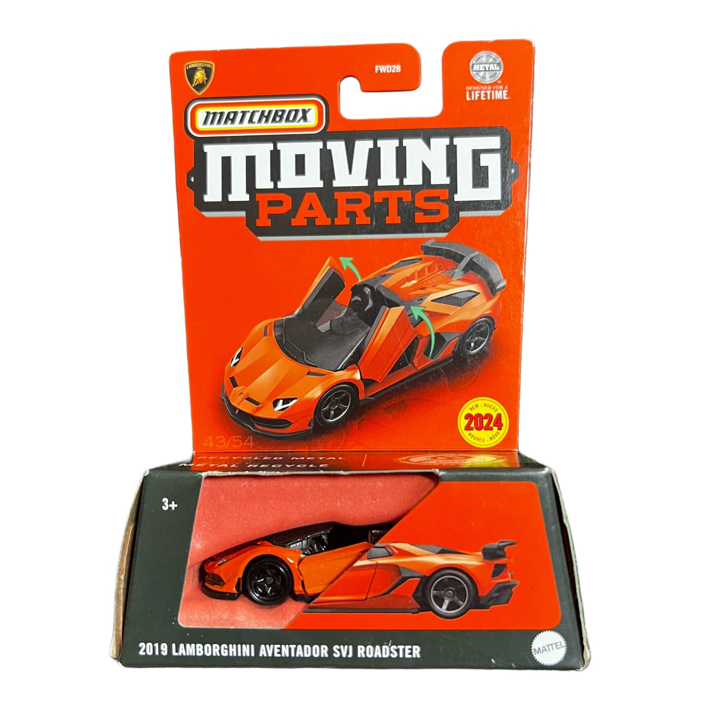 Matchbox Moving Parts Assorted Diecast Cars With Opening Doors