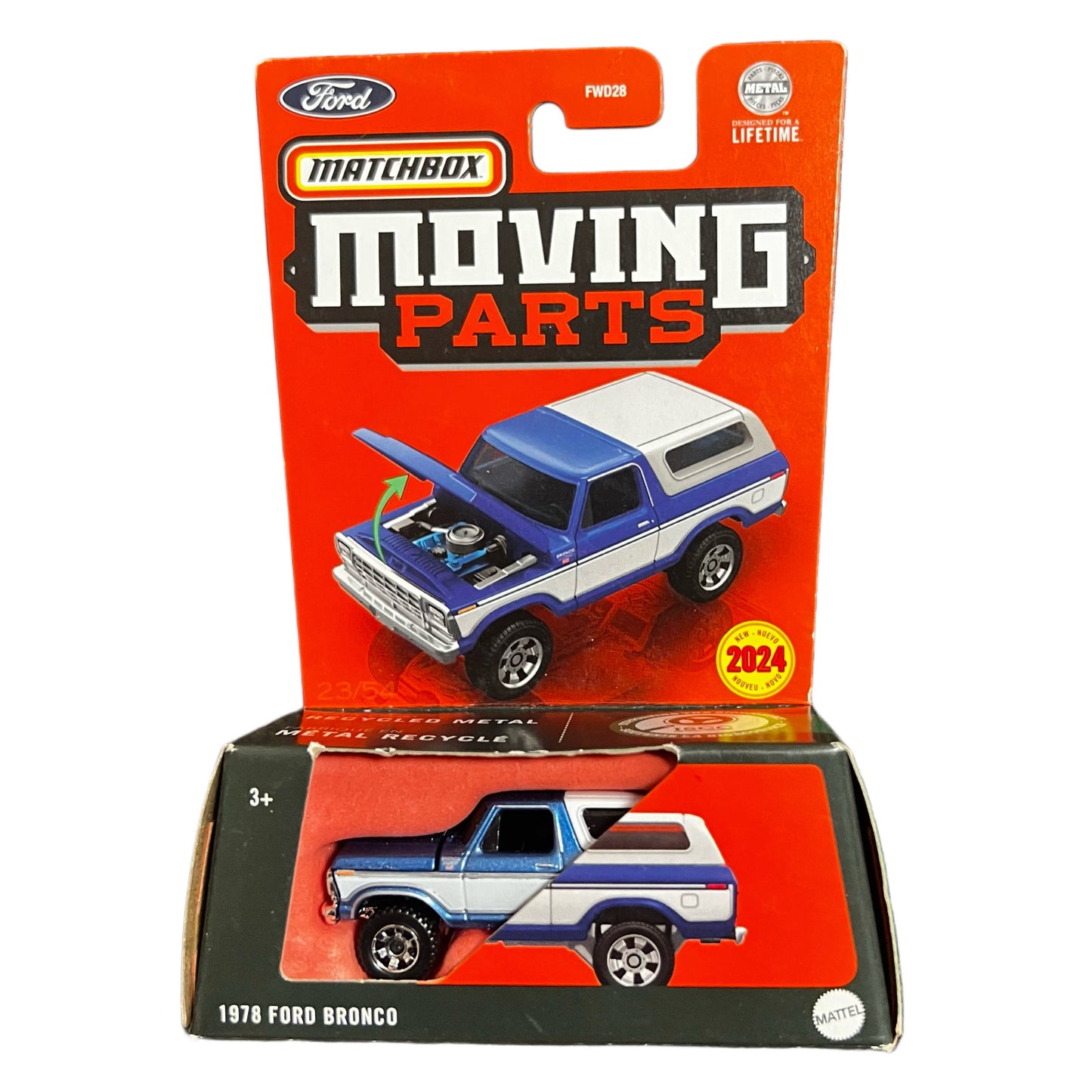 Matchbox Moving Parts Assorted Diecast Cars With Opening Doors