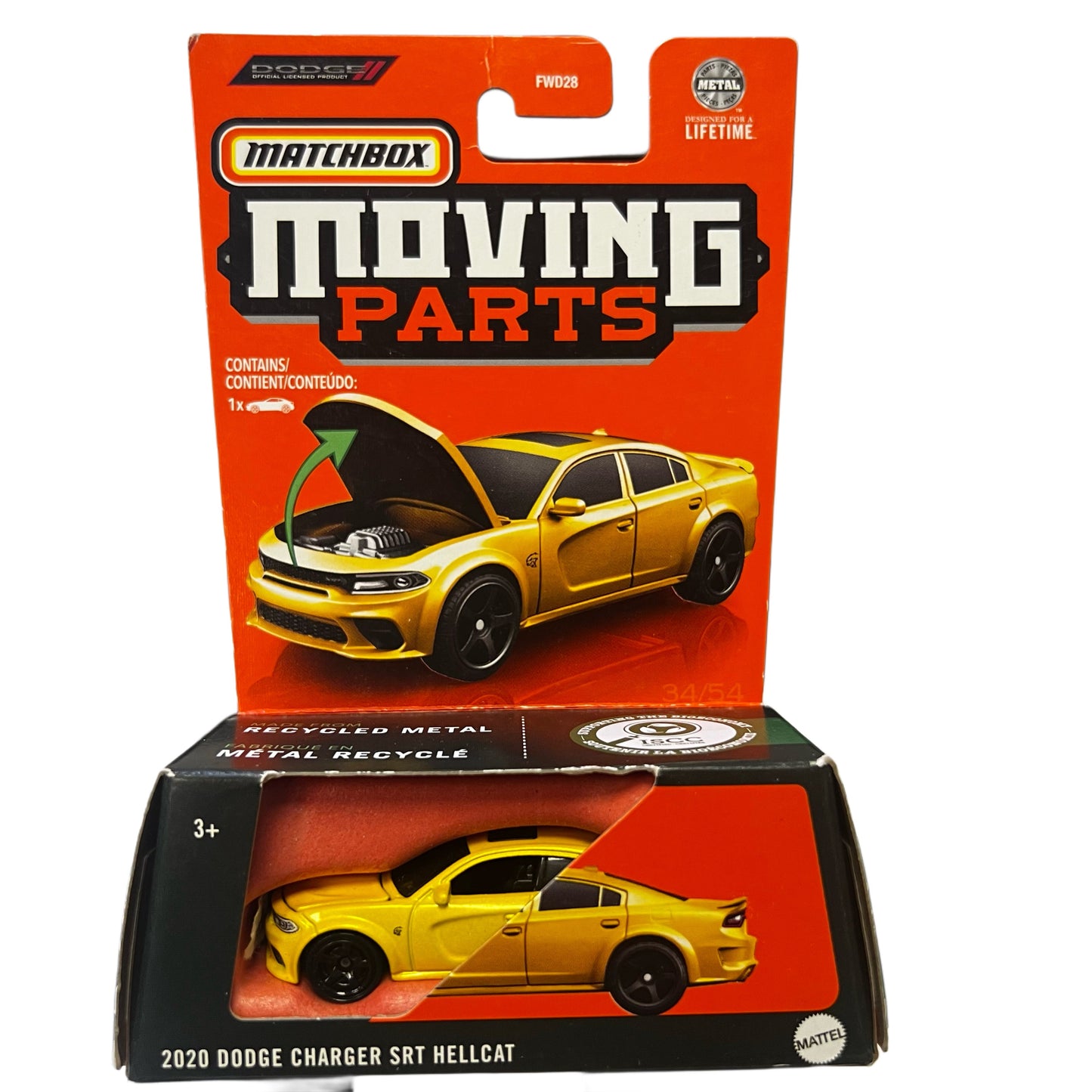 Matchbox Moving Parts Assorted Diecast Cars With Opening Doors