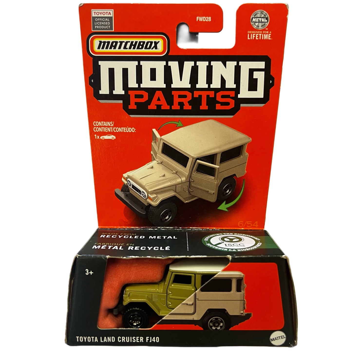 Matchbox Moving Parts Assorted Diecast Cars With Opening Doors