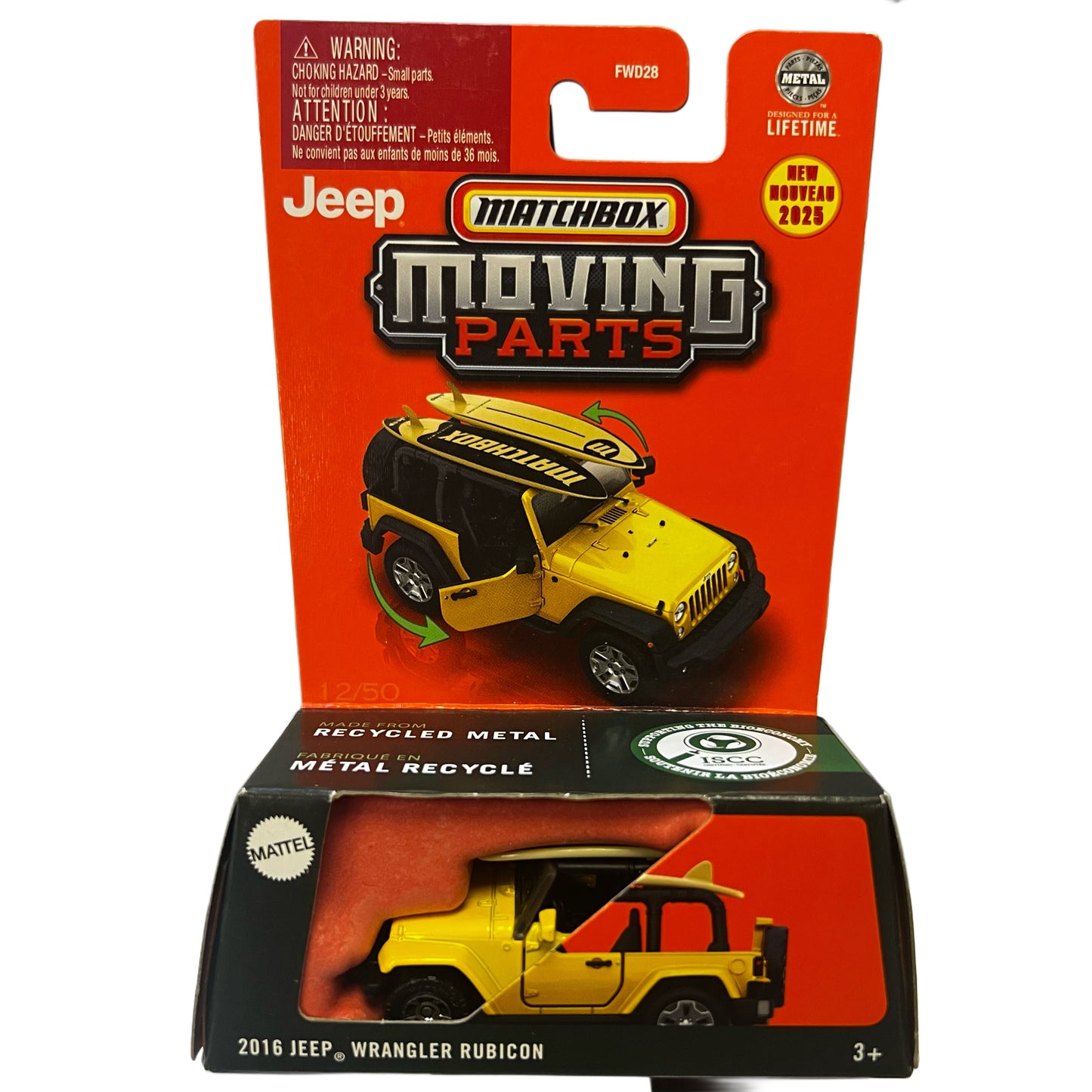 Matchbox Moving Parts Assorted Diecast Cars With Opening Doors