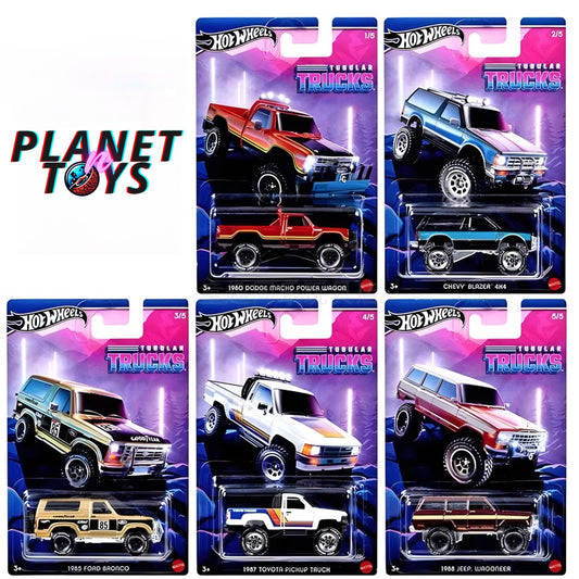 Hot Wheels Silver Series Tubular Trucks Full Set 5/5