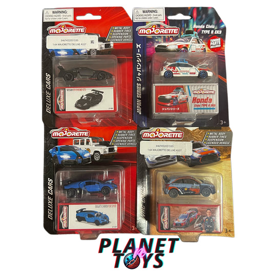 Majorette Diecast Cars 1 64 Scale Assorted Collectible Set