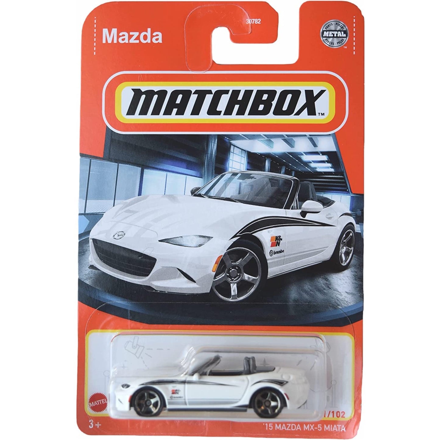 Part. 2 Matchbox 1:64 Diecast Assorted Carded Cars