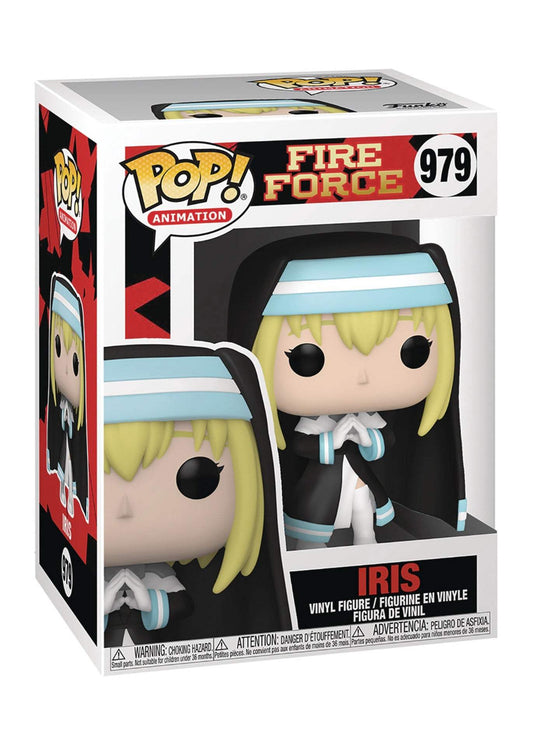 Funko Pop! Pop Animation Fire Force Iris Vinyl Fig | Vinyl Figure | About 3.75 Inches Tall | Fire Force Fans
