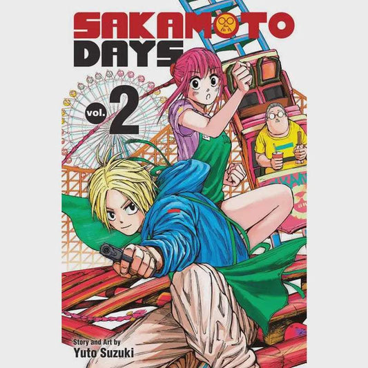 Manga Book | Sakamoto Days Volume 2 | Former Assassin Comedy | Softcover