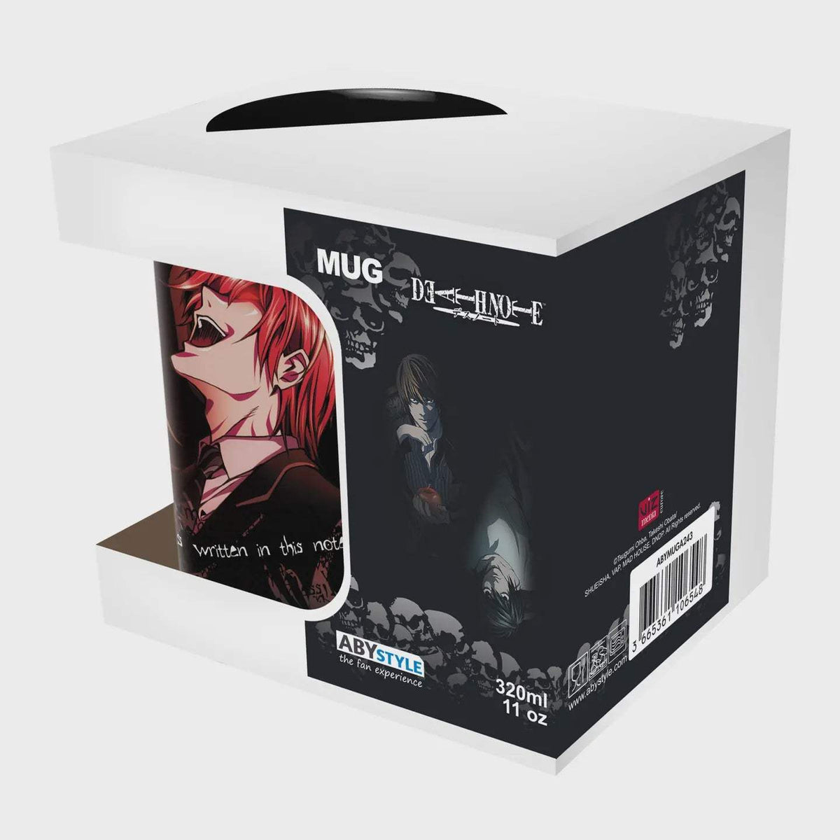 Death Note Mortal Couple Ceramic Mug | Coffee Or Tea | 11 Fl Oz | Officially Licensed