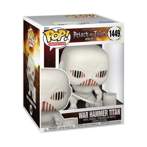 Funko Pop! Attack On Titan S4 War Hammer Titan 6 Super Pop Figure | Vinyl Figure | Attack on Titan Fans