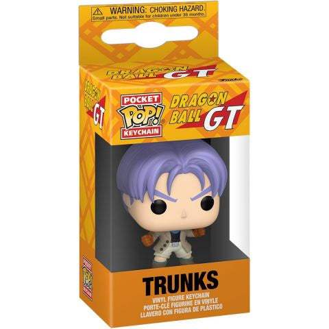 Dragon Ball GT Trunks Funko Pocket Pop! Keychain | Funko Pocket Pop | Keychain Figure | Dragon Ball Fans
