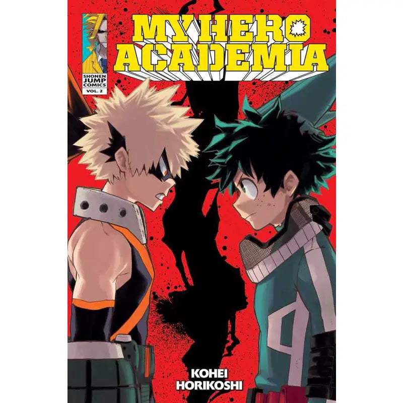 My Hero Academia Vol 2 | Manga Paperback | Graphic Novel | Anime Fans
