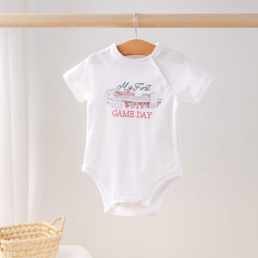 Organic Cotton Baby Onesie | Ole Miss Rebels | My First Game Day