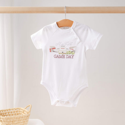 Baby Onesie | Mississippi Bulldogs Fan | Organic Cotton | First Game Day