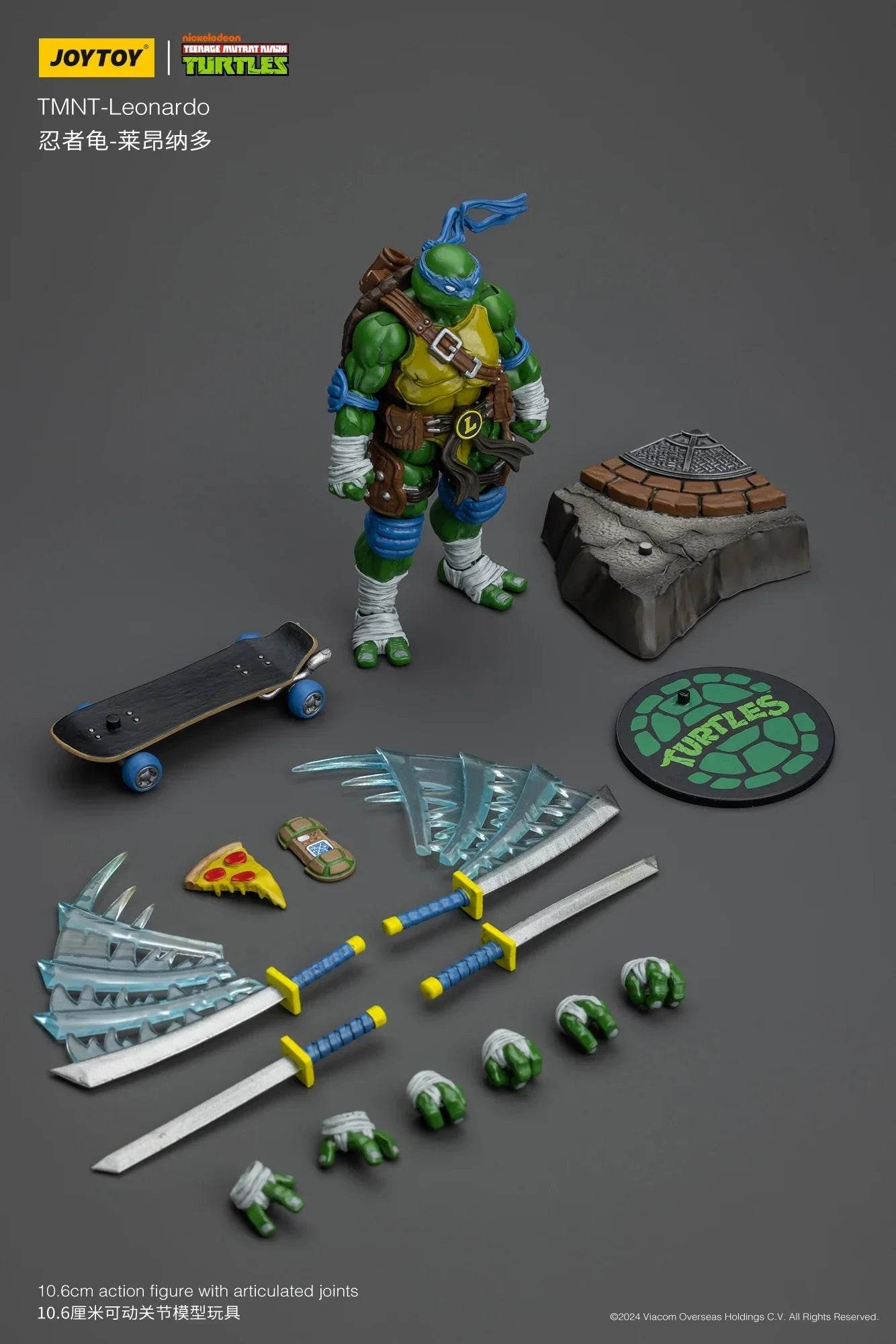 [IN STOCK] JOYTOY TMNT 1/18 Action Figures Individual or Set 4PCS - ToylandEU