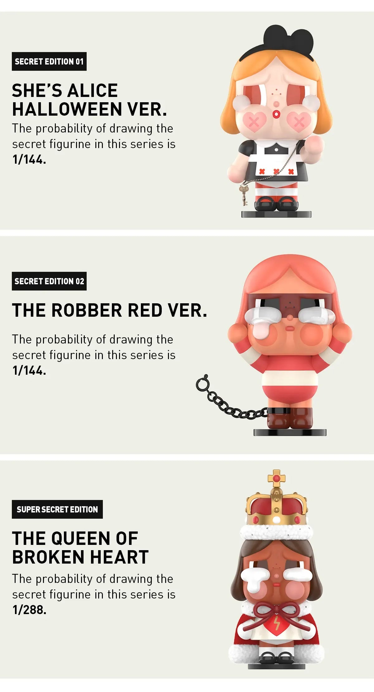 Popmart Crybaby Crying Again Blind Box Figures In Stock - ToylandEU