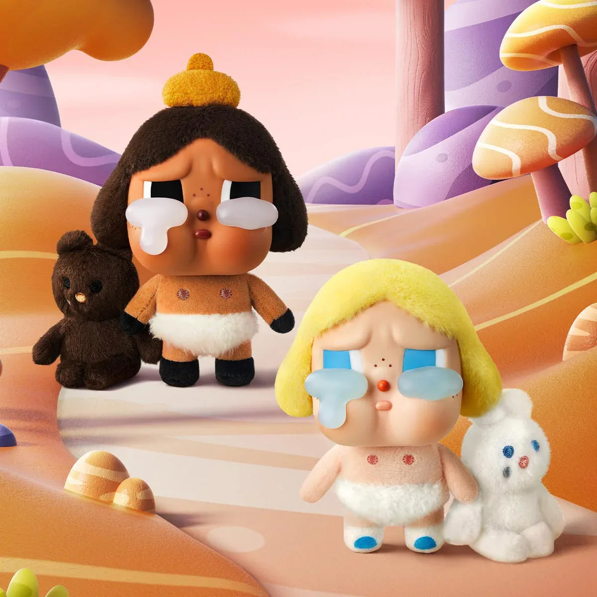 Popmart Crybaby Plush Blind Box Vinyl Face Series Limited Edition - ToylandEU