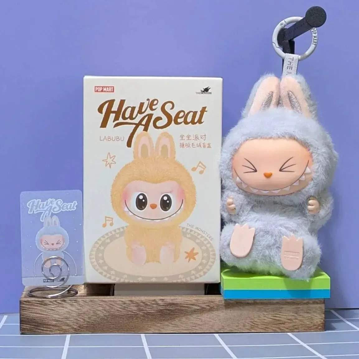 [IN STOCK] POPMART Have a Seat Vinyl Plush Blind Box Labubu - ToylandEU