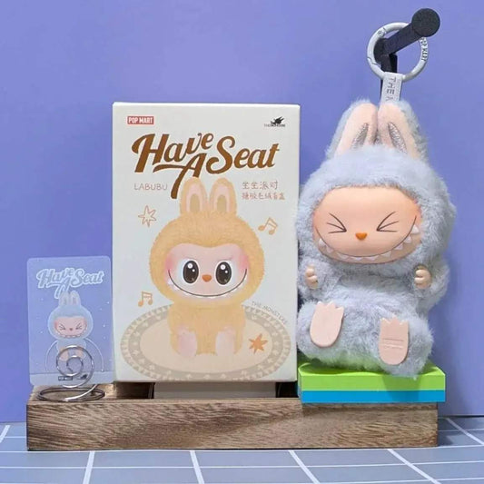 [IN STOCK] POPMART Have a Seat Vinyl Plush Blind Box Labubu - ToylandEU