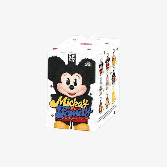 [IN STOCK] POPMART Mickey Family Cute Together Keychain Series Figures - ToylandEU