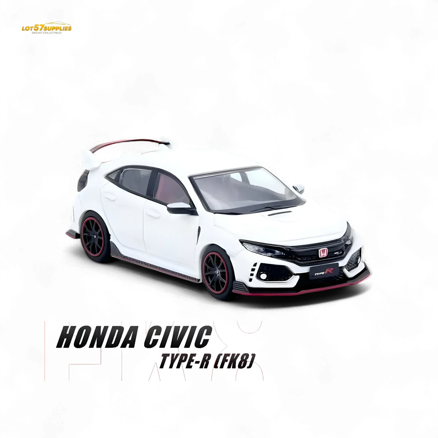 INNO64 Honda Civic Type-R (FK8) - White 1:64 - ToylandEU