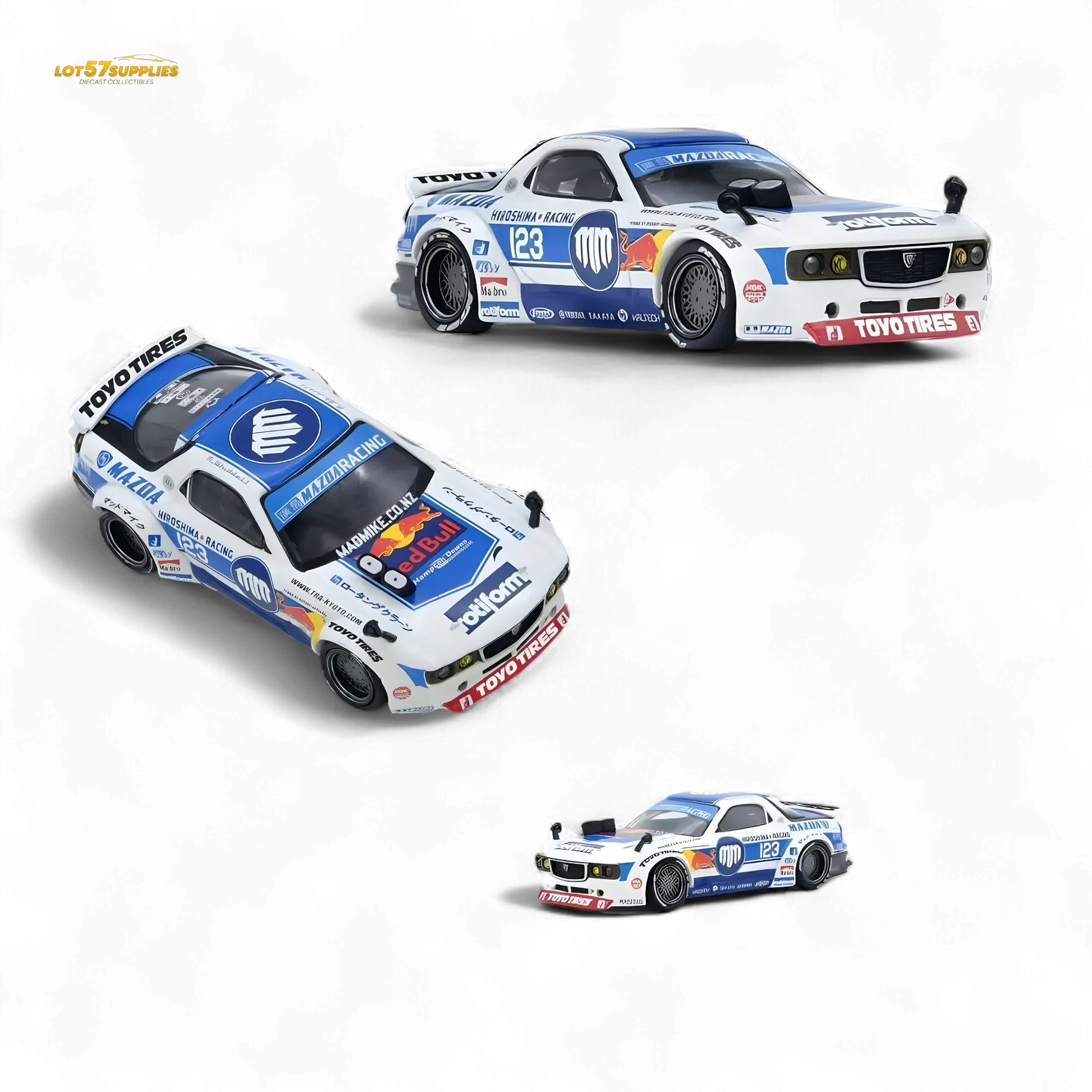 INNO64 Mazda RX-7 FD3S Pandem Rocket Bunny MADBUL MADLAB Collection 001 - 1:64 - ToylandEU