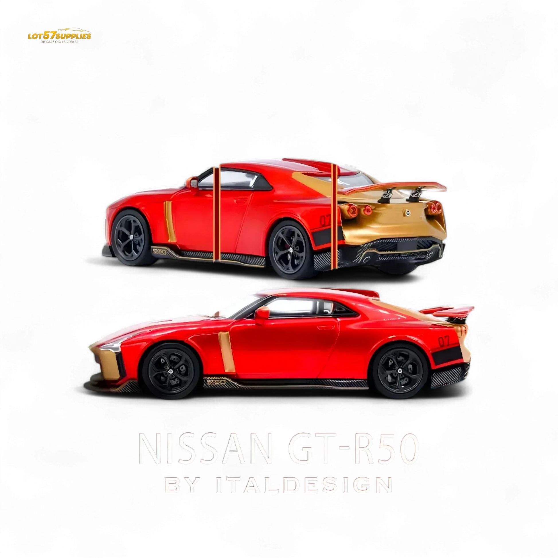 INNO64 R50 GT-R - Red 1:64 - ToylandEU