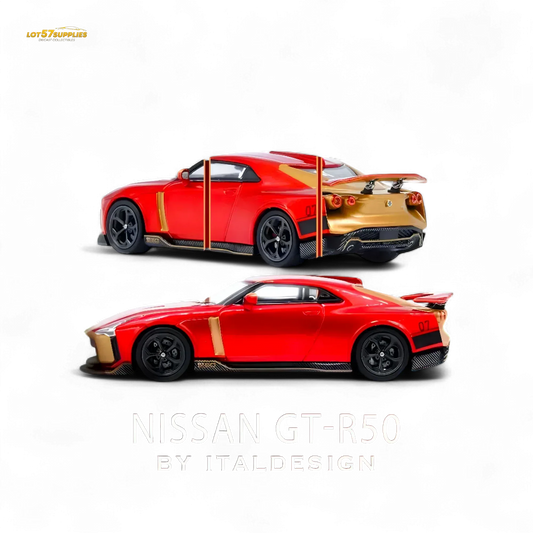  INNO64 Nissan R50 GT-R Red 1:64 -  ToylandEU™