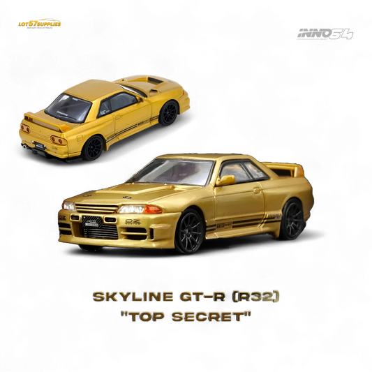  Nissan BNR32 GTR Diecast Gold Top Secret Edition -  ToylandEU™