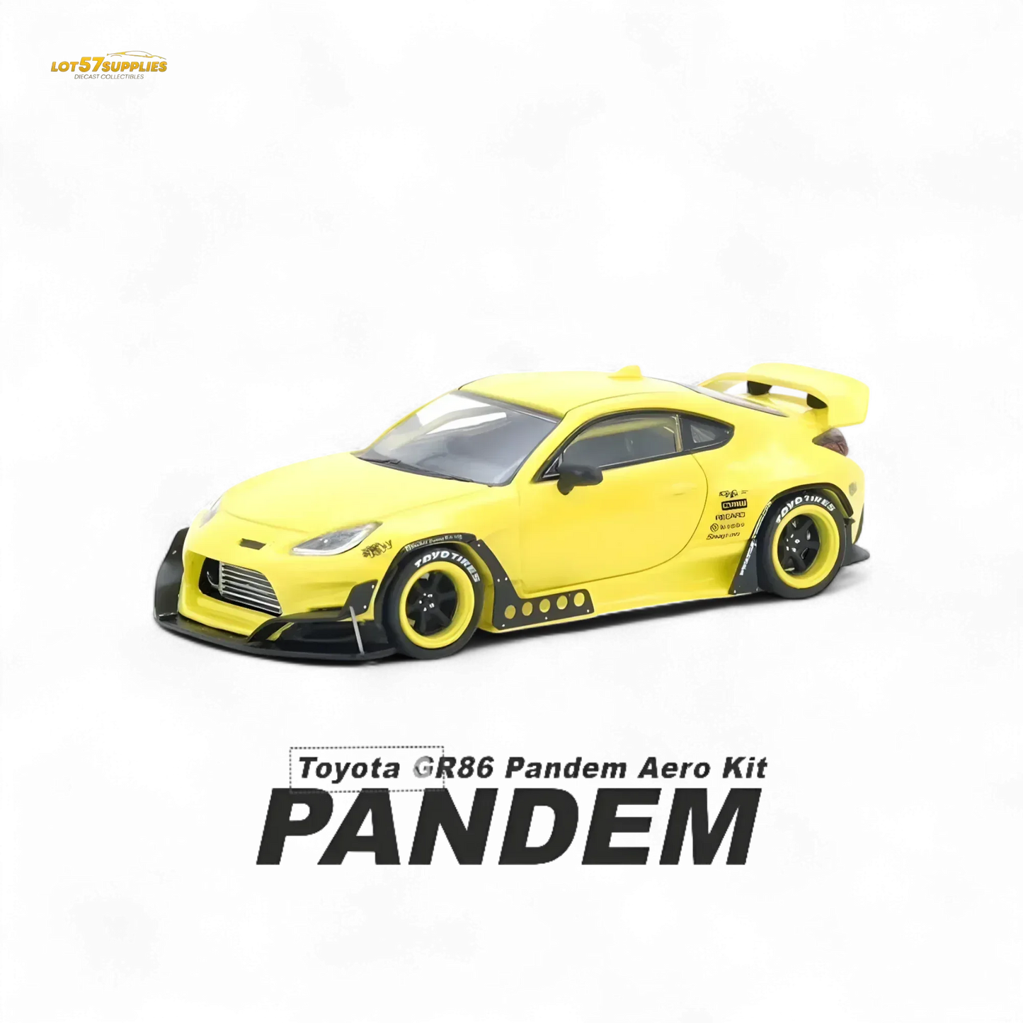 INNO64 Toyota GR86 Pandem - Yellow 1:64 - ToylandEU