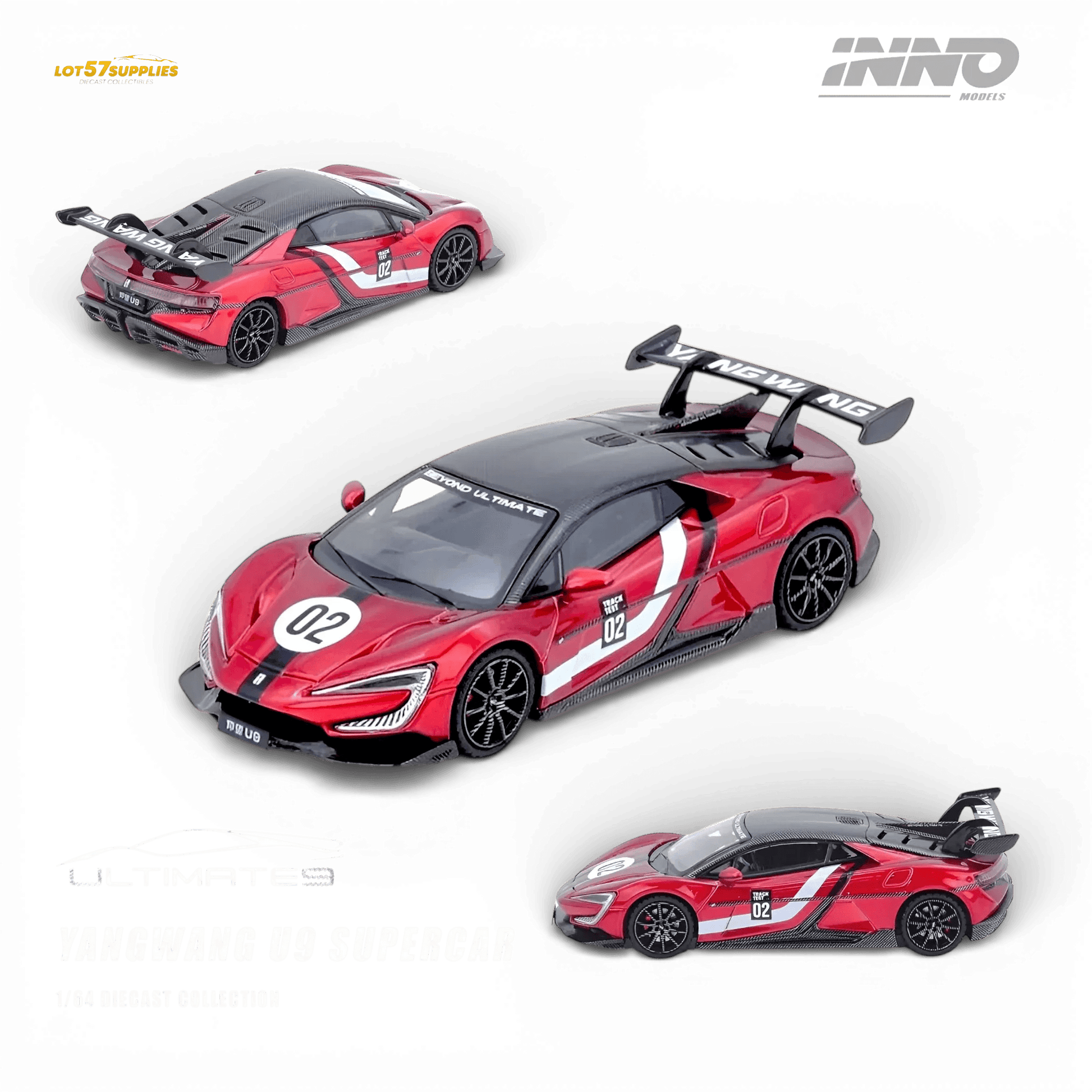 INNO64 Yangwang U9 Diecast Car OneToSixtyFour Scale Limited Edition - ToylandEU
