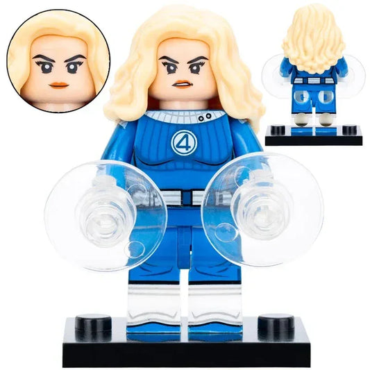 Invisible Woman Figure ABS Plastic Collectible Figure For Fantastic Four Fans Display Ready - ToylandEU