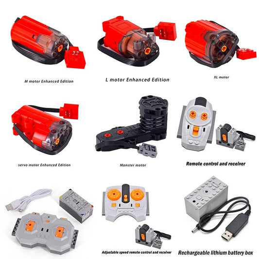  IR Remote Servo Motor Train Kit Lego Compatible DIY -  ToylandEU™