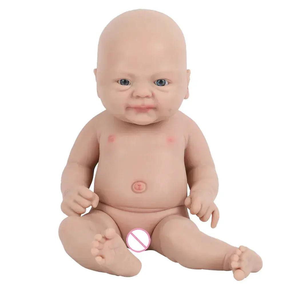  IVITA 14" 1.5kg Realistic Full Body Silicone Reborn Doll "Coco" - Lifelike Baby Girl Toy for Kids and Collectors -  ToylandEU™