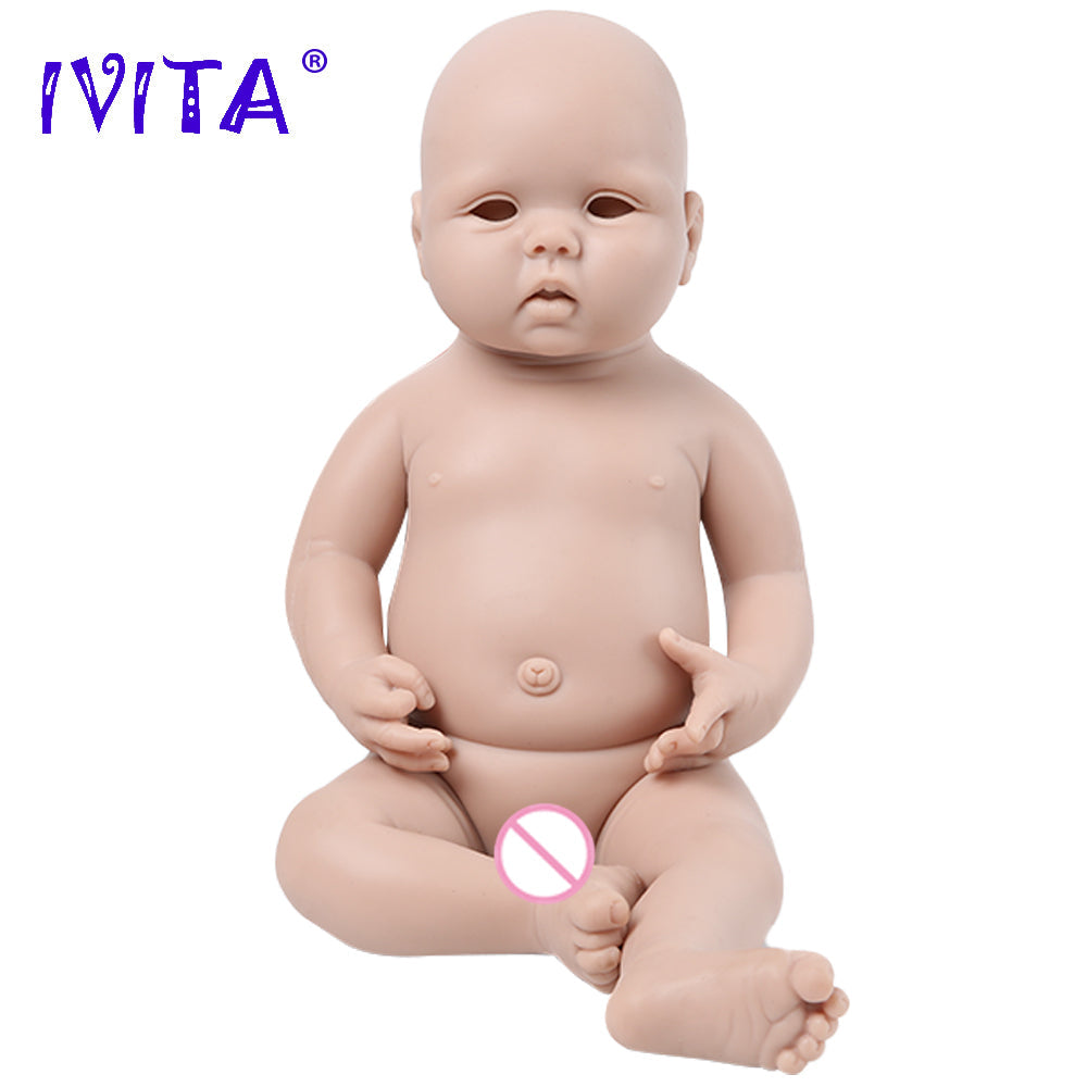 Realistic Silicone Reborn Baby Doll with 3 Eye Color Options - ToylandEU